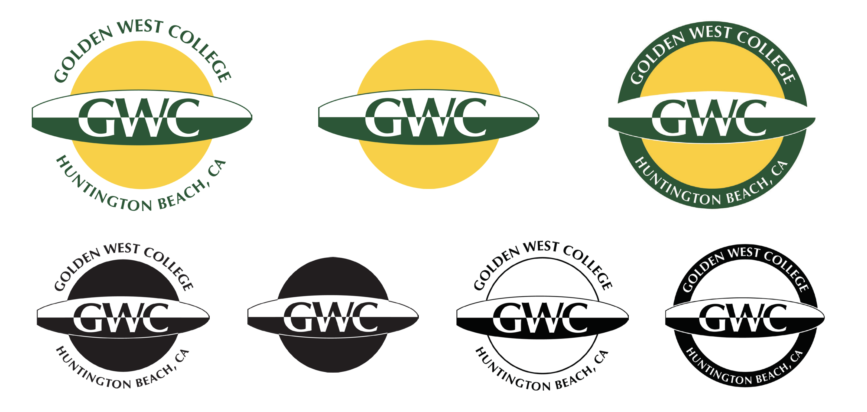 Samples of the official GWC Logos